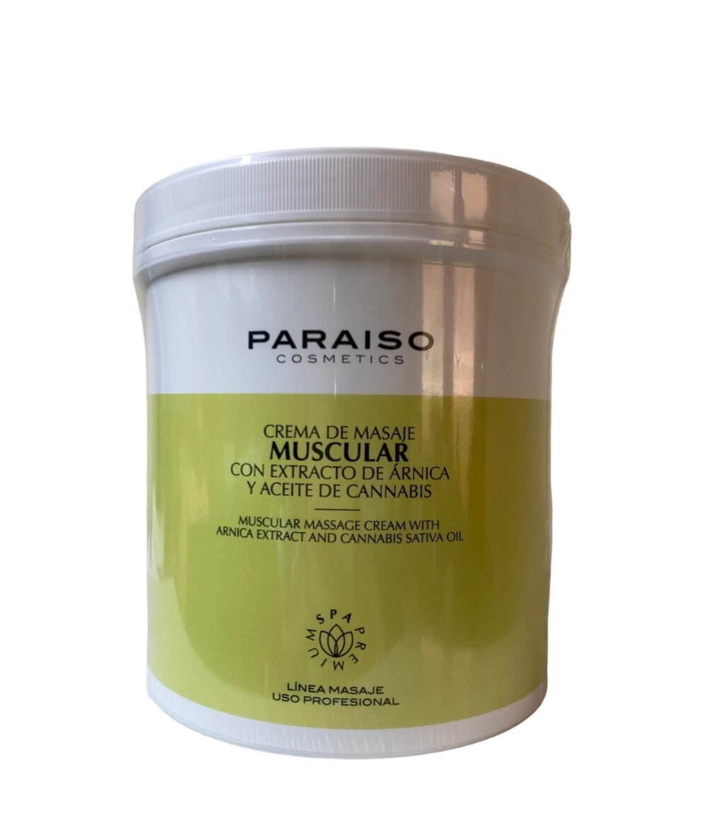 CREMA MASAJE MUSCULAR 1L PARAISO