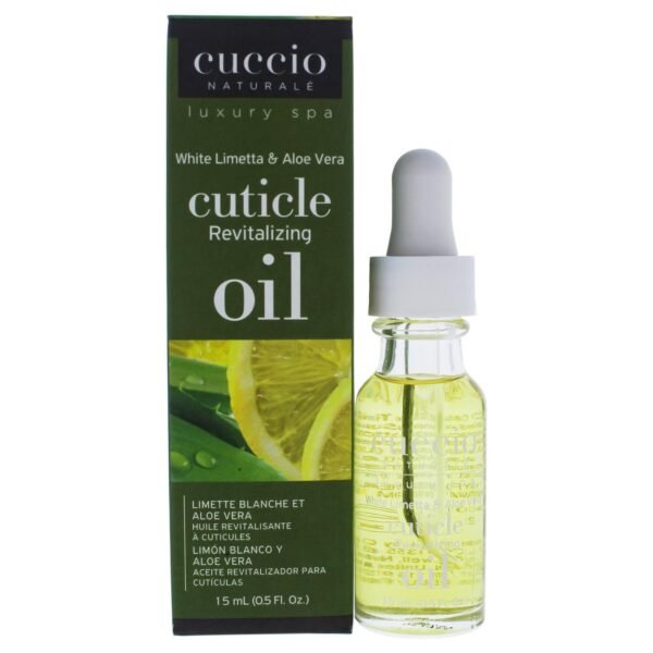 CUTICULE REVITALIZING OIL WHITE LIMETTA & ALOE VERA CUCCIO