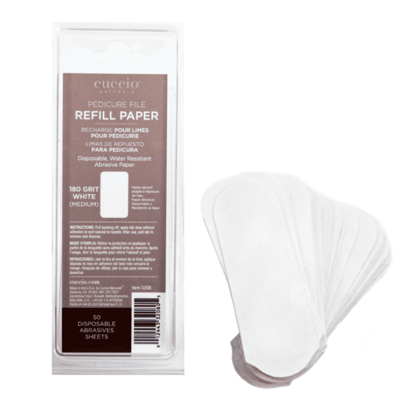 PAPEL ABRASIVO DESECHABLE Y RESISTENTE AL AGUA 50U CUCCIO