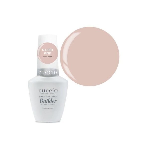 SOAK-OFF GEL BUILDER NAKED PINK 13ML CUCCIO