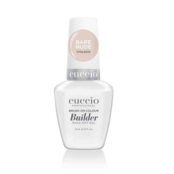 SOAK-OFF GEL BUILDER BARE NUDE 13ML CUCCIO