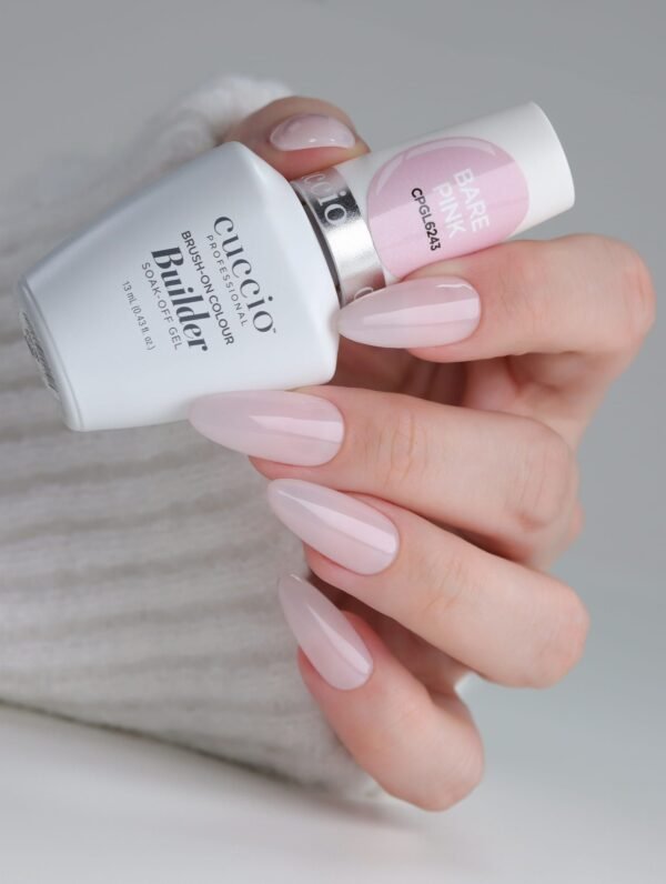 SOAK-OFF GEL BUILDER BARE PINK 13ML CUCCIO