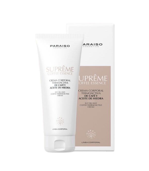 CREMA CORPORAL TERMOACTIVA DE CAFÉ Y ACEITE DE HIERBA 200 ML PARAISO